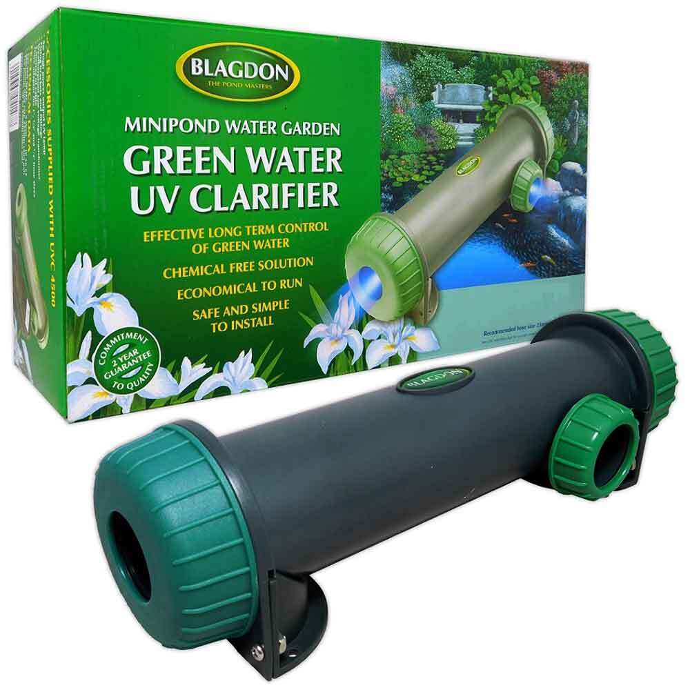 Blagdon MiniPond & MidiPond Filter Box With UVC Clarifier – Complete Pond Filtration System For Koi & Fish