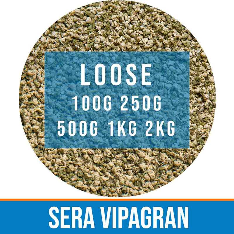 Sera Vipagran Granules 100 Ml – Softgranulat Für Mittlere Wasserzone, Mit Insektenmehl