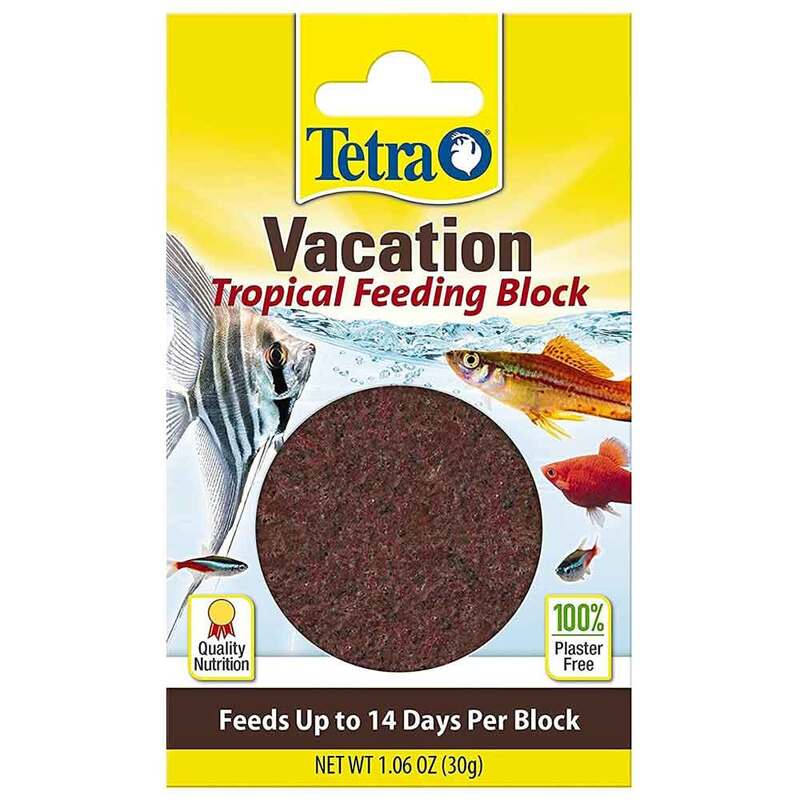 Tetra TetraVacation 14 Day Fish Feeder Block 30g Holiday Food