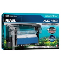 Fluval AquaClear AC 110 Hang On Power Filter 1892 L/H - For Aquariums up to 416L#19620