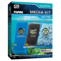 Fluval AquaClear 110 Filter Media Maintenance Kit - Foam, Carbon & BioMax