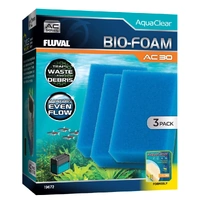 Fluval Aquaclear Bio Foam Block Insert 3 Pack for AC30 & AquaClear 30/150 #19672