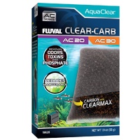Fluval AquaClear 20/AquaClear 30 Clear Carb Insert - 1 Pack - 55g #19626