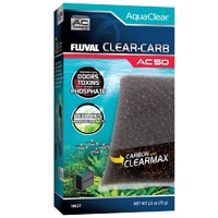 Fluval AquaClear 50/200 Clear Carb Insert - 1 Pack - 75g #19627