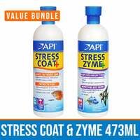 API Stress Coat 473mL & Stress Zyme 473mL Combo