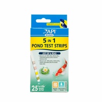 API Pond 5 in 1 Test Strips - 25 Pack
