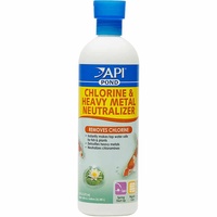 API Pond Chlorine & Heavy Metal Neutraliser 473mL