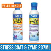 API Stress Coat 237mL & Stress Zyme 237mL Combo