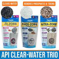 API Clear Water Zorb Trio: Bio-Chem-Zorb, Phos-Zorb, Nitra-Zorb