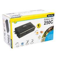 Aqua One Battery Operated Air Pump 250C (w/ cigarette lighter & USB cable)