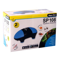 Aqua One SP 108 Aquarium Air Pump - Single Outlet 108L/H (#10056)