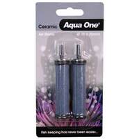 Aqua One Airstone Ceramic 70x15mm - 2 Pack #10159