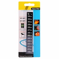 Aqua One External Digital Sticker Thermometer #10307
