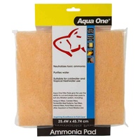 Aqua One Ammonia Pad - Self Cut Ammo Filter Pad 25.4cm x 45.7cm