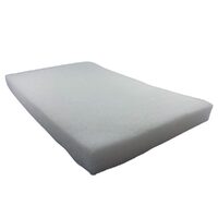 Aqua One White Wool - Self Cut Filter Wool Pad 32 x 20 x 3cm