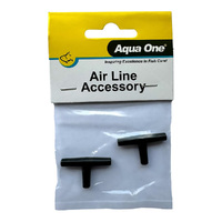 Aqua One Airline T Piece - 2 Pack #10468