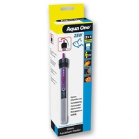 Aqua One Glass Aquarium Heater 25W