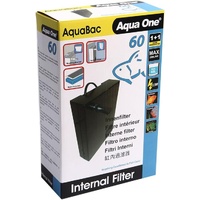 Aqua One AquaBac 60 Internal Back Filter 200L/H (#11341)