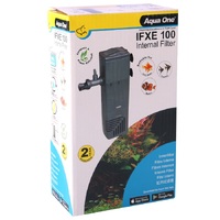 Aqua One IFXE 100 Internal Aquarium Filter 350L/H - Up To 100L