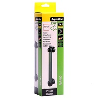 Aqua One Nano Glass Aquarium Heater 25W