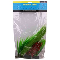 Aqua One Plastic Plant (4 Pack) #24232