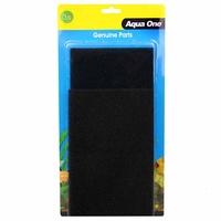 Aqua One Black Sponge Pad 3s - 2 Pack - AquaStyle 620/620T #25003S