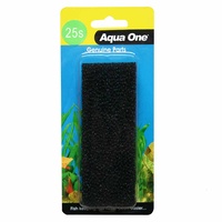 Aqua One Black Sponge 25s (1 Pack) - Maxi 101F #25025S