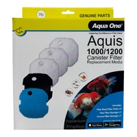 Aqua One Replacement Filter Media Value Pack 39P - Aquis 1000/1200 #25039P