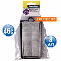 8 x Aqua One Carbon Cartridge 46c #25046C