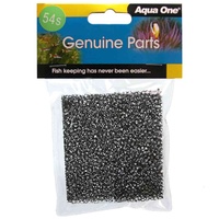 Aqua One Black Sponge Pad 54s - 2 Pack - ClearView 100 #25054s