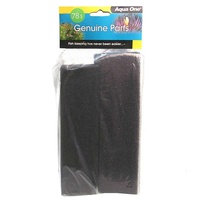 Aqua One Black Sponge 15ppi 78s - 2 Pack - AquaNano 30 #25078s