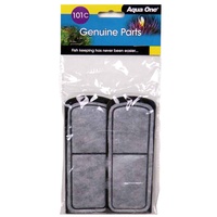 Aqua One Carbon Cartridge 101c - 2 Pack - NanoPlas 7 #25101c