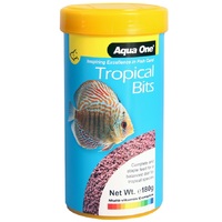 Aqua One Tropical Bits 180g - Slow Sinking Granules