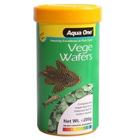 Aqua One Vege Algae Wafer Food 200g