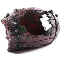 Aqua One Barrel With Holes Ornament - Medium #37043 