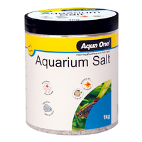 Aqua One Aquarium Rock Salt 1kg
