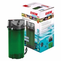 Eheim Classic 350 (2215) Canister Filter With Filter Media and Double Taps