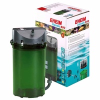 Eheim Classic 600 (2217) Canister Filter With Filter Media and Double Taps