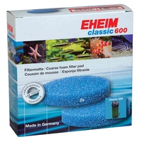 Eheim Blue Foam Filter Pad - Classic 600/2217 - 2 Pack #2616171 
