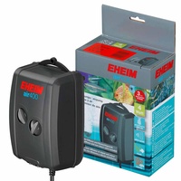 Eheim Aquarium Air Pump 400 - Adjustable Twin Outlet with Airline Hose & Diffuser