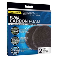 Fluval Carbon Impregnated Foam Pad - 2 Pack - FX4 FX5 FX6 #A249 