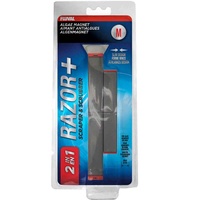 Fluval Razor+ 2 In 1 Algae Magnet - Medium - Glass Scraper & Scrubber
