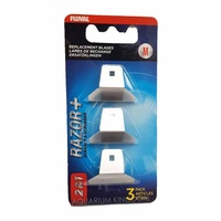 Fluval Razor+ 2 In 1 Algae Magnet Replacement Blades - Medium - 3 Pack