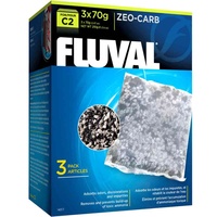 Fluval C2 Zeo-Carb - 3 x 70g Pack - C2 Hang on Filter #14017