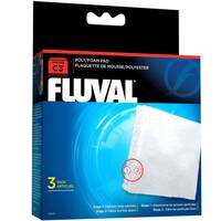 Fluval C3 Poly/Foam Pad - 3 Pack - C3 Hang on Filter #14009