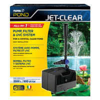 Fluval Pond Jet Clear All-In-1 Complete Pump , Filter with 9W UVC for 3500L Ponds (PT8342)