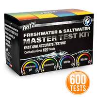 Fritz Freshwater & Saltwater Master Test Kit - over 600 tests - pH, Ammonia, Nitrite, Nitrate
