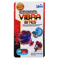 Hikari Vibra Bites BABY 5g - Small Blood-worm Shaped Food