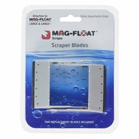 Mag-Float Scraper Blades - 2 Pk - Large Scrape Magnet Cleaners