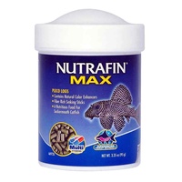 Nutrafin Max Pleco Algae Logs 95g - Sinking Catfish Food